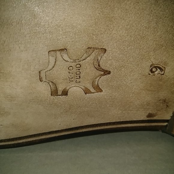 Vintage Alfani Style 3063, Brown, Size 9M, Crocodile/Calf Skin, NEVER WORN! main image 4